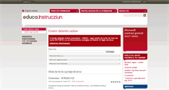 Desktop Screenshot of instrucziun.educa.ch