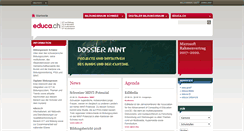 Desktop Screenshot of insegnamento.educa.ch