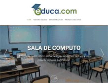 Tablet Screenshot of educa.com.pe